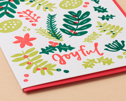 Joyful Holiday Card