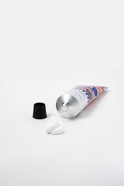 Tube of Maison Matine Hand Cream  on a white background