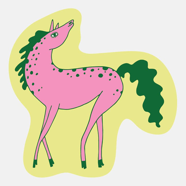 Squiggle Horse Sticker – Lilla Barn Clothing