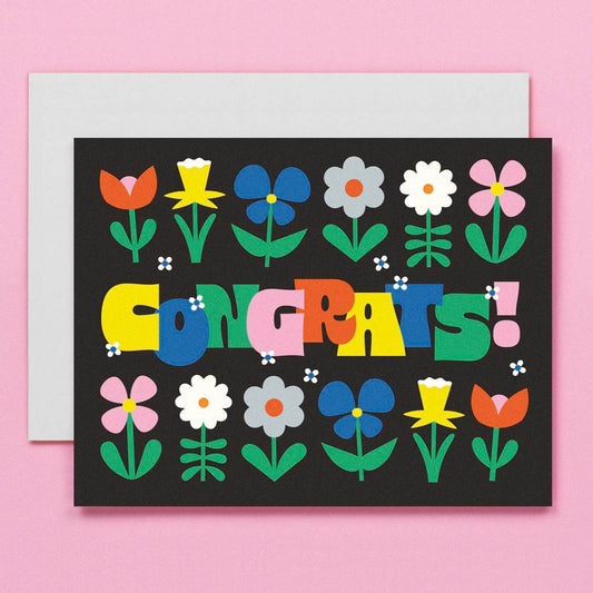 Celebration Garden - Congrats Card