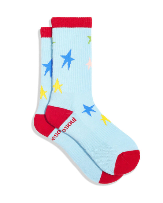 Organic Cotton Grown-up Socks - Starlight
