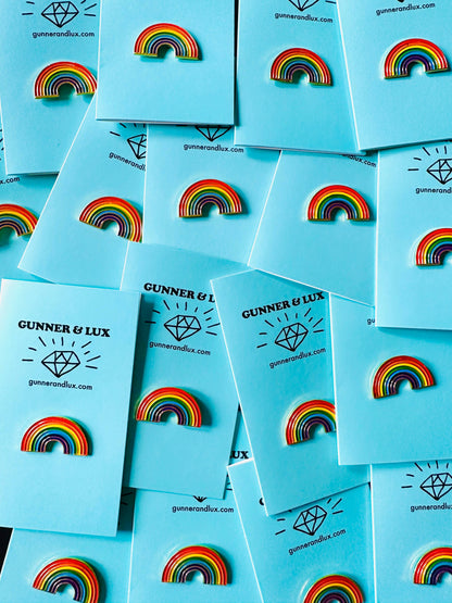 Rainbow Enamel Pin