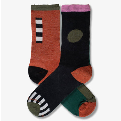 Grown-up Crew Socks - Mixed Media