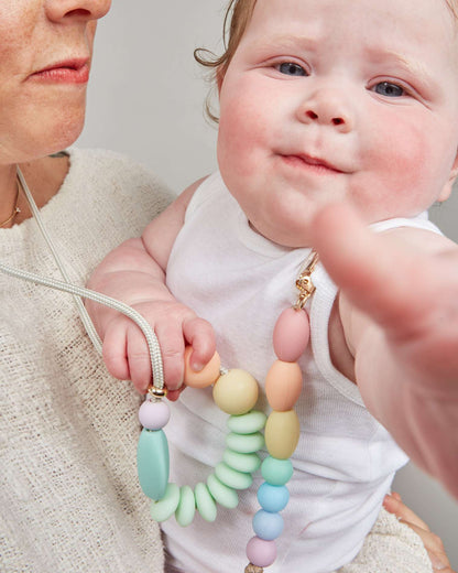 Rainbow Signature Teething Necklace
