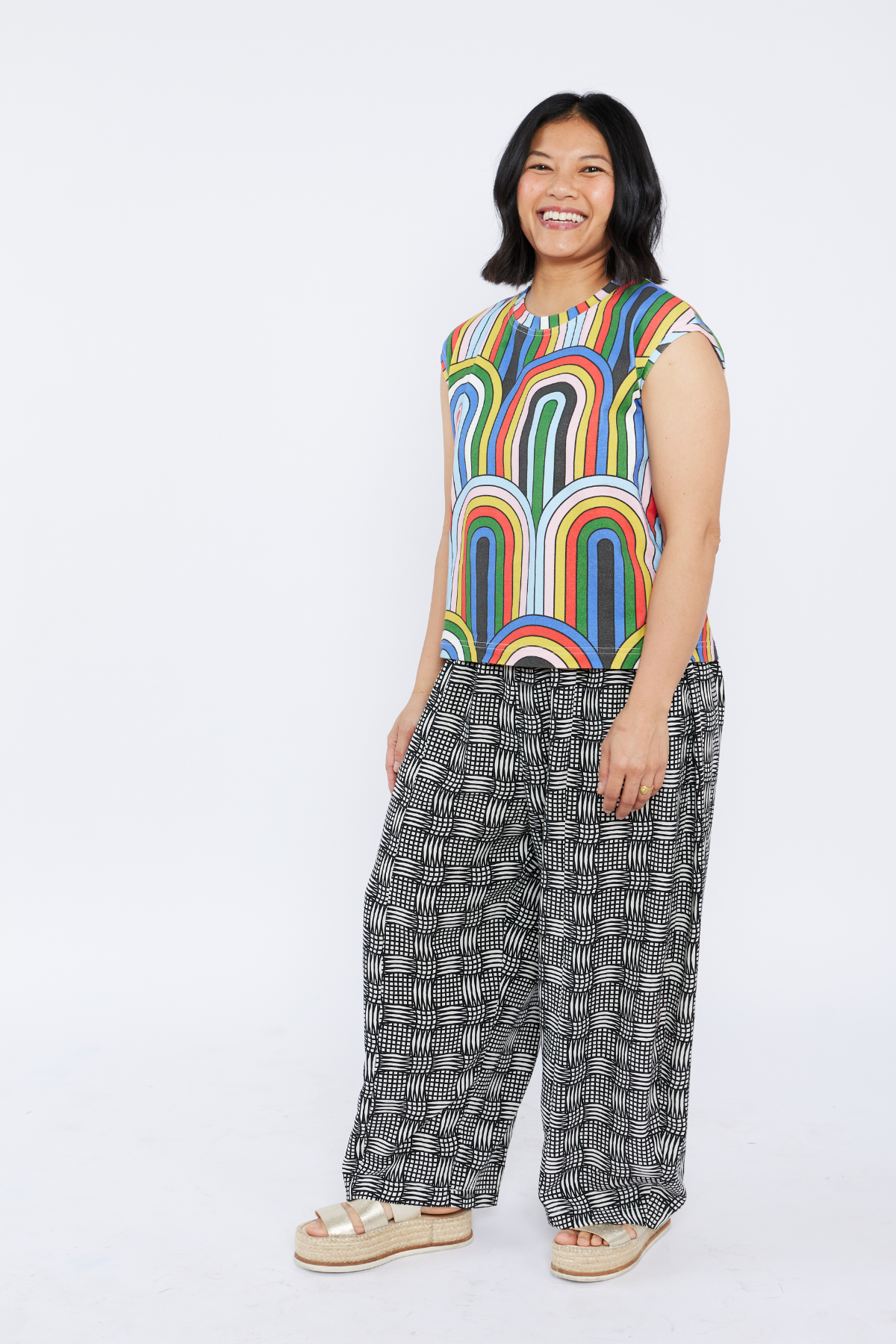 Grown-up Statement Pants - Basket