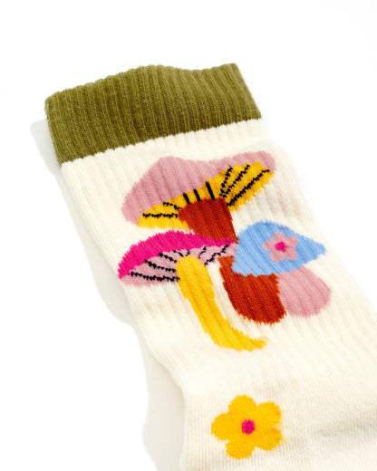 Organic Cotton Grown-up Socks - Fun Guy