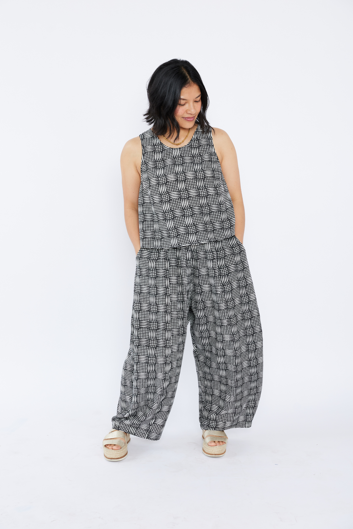 Grown-up Statement Pants - Basket