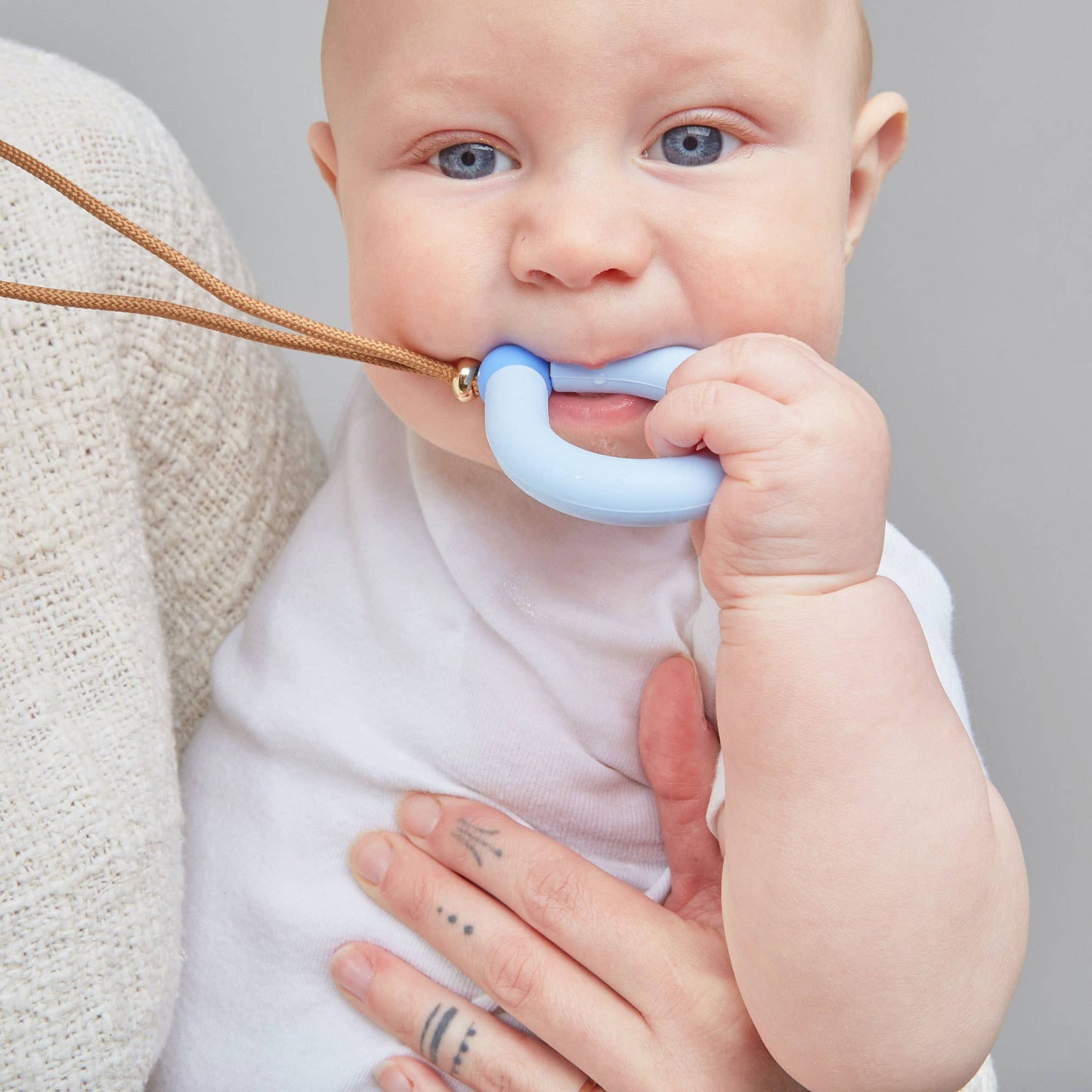 Bluebell Orbit Teething Necklace