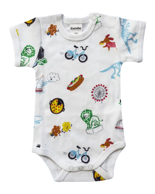 Chicago Adventures - Organic Baby Bodysuit