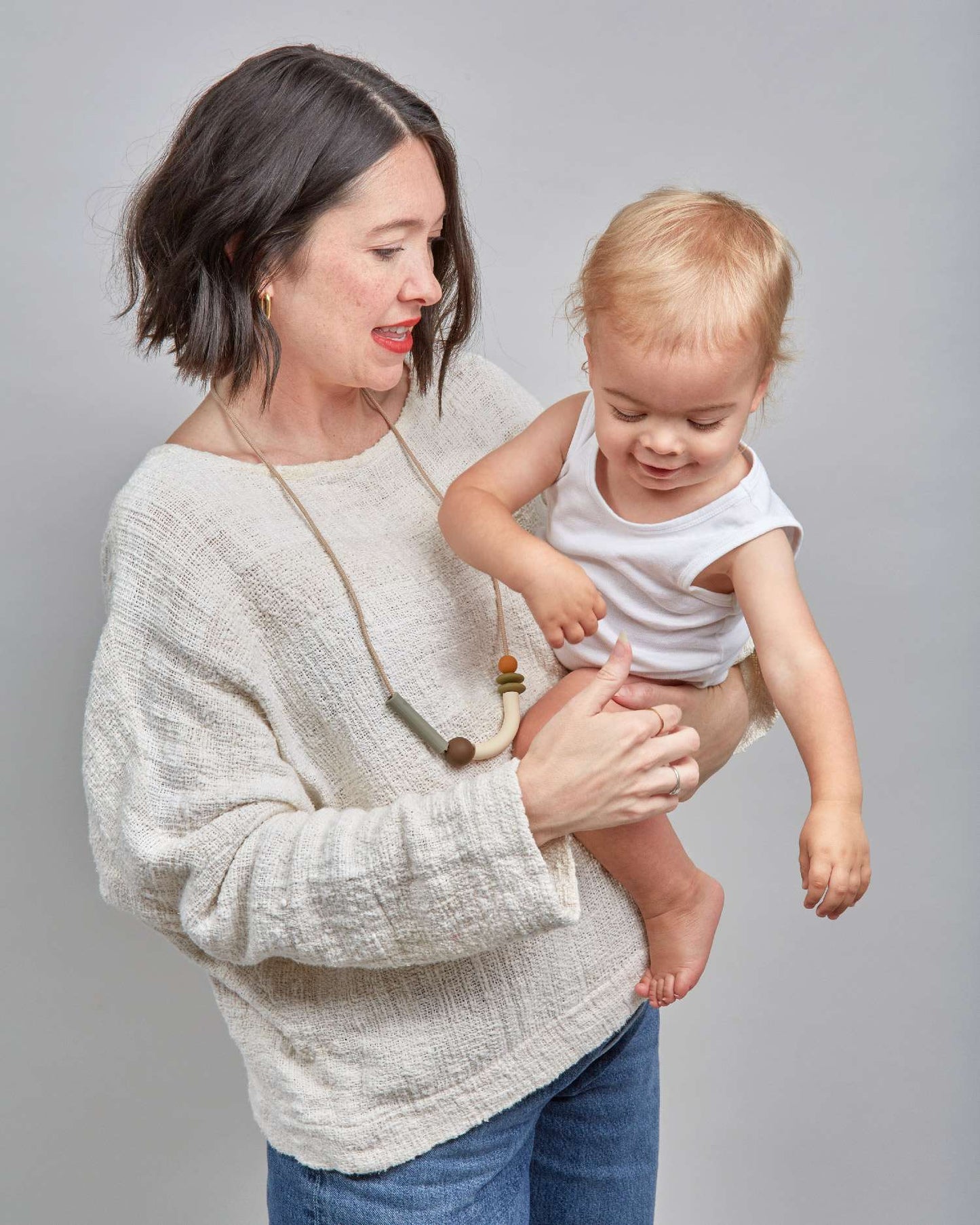 Moonstone Balance Teething Necklace