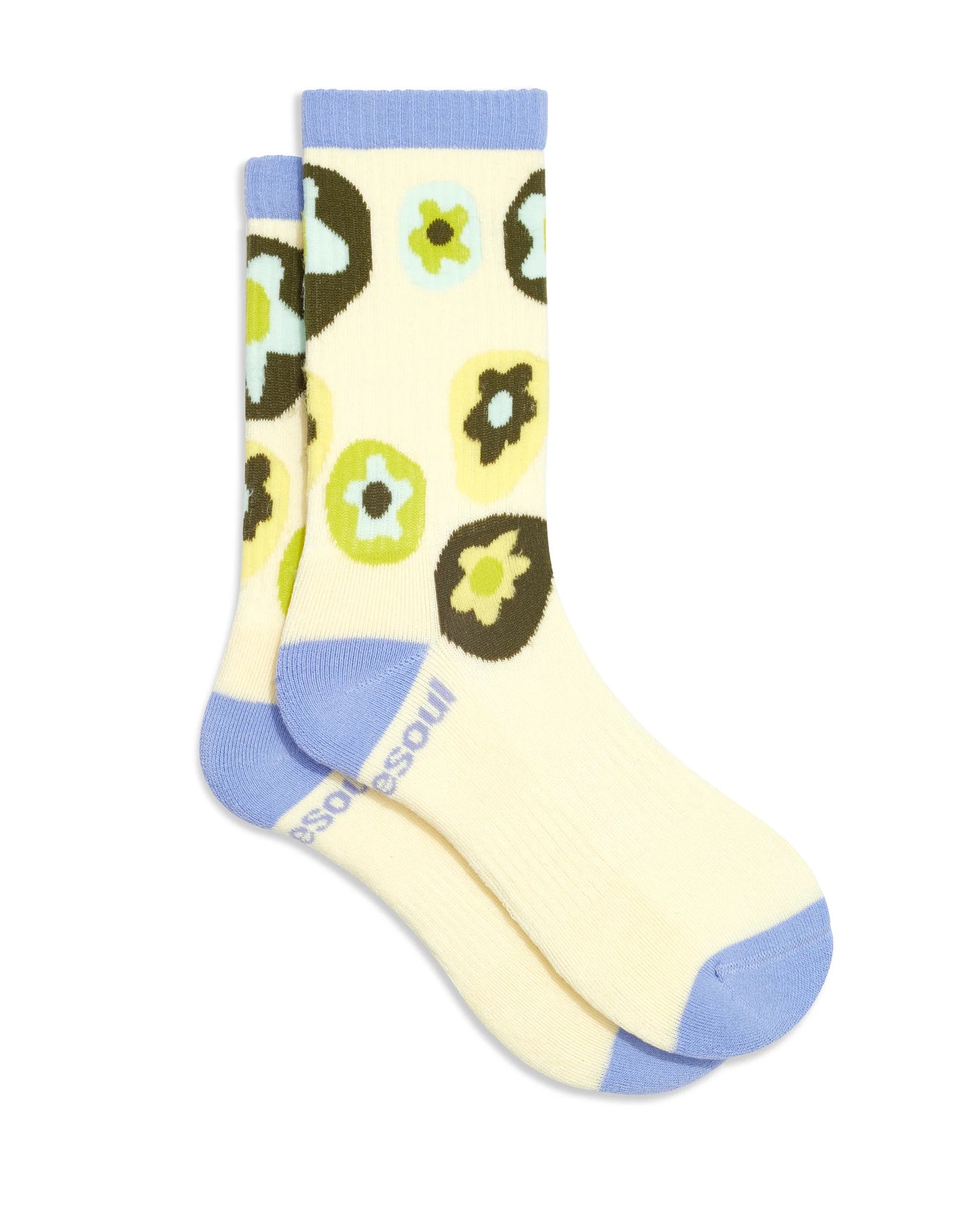 Organic Cotton Grown-up Socks - Blossom