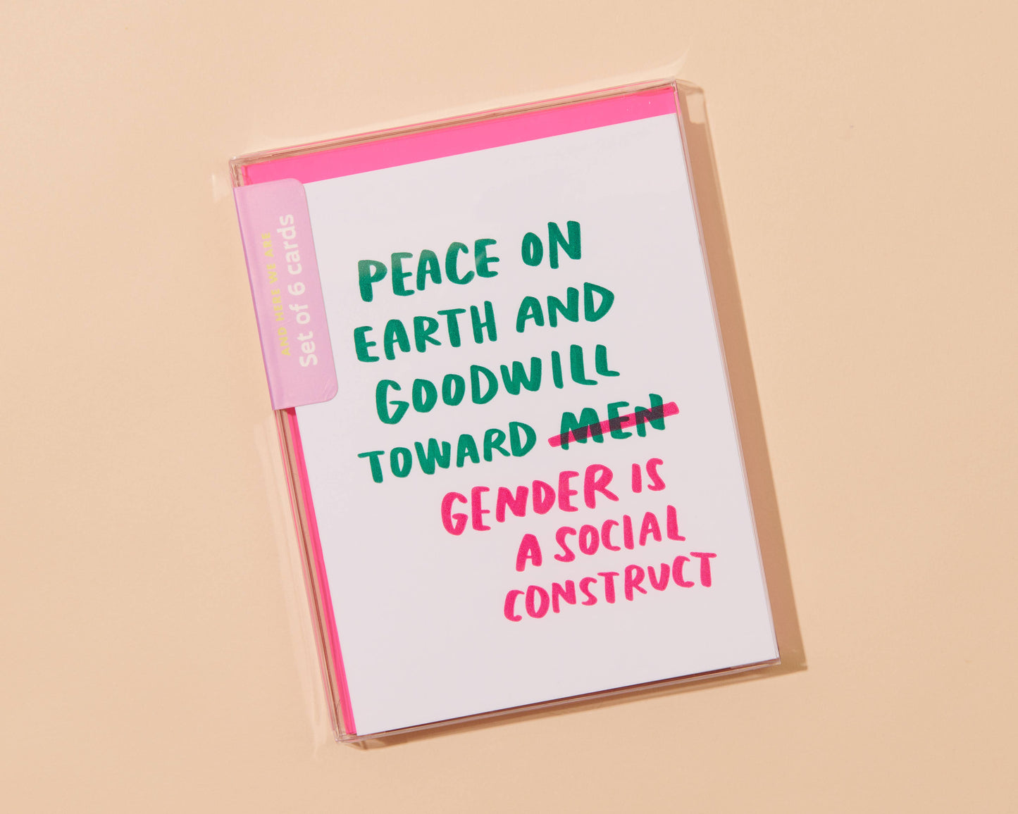 Goodwill/Gender is a Social Construct - Holiday Card