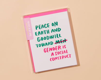 Goodwill/Gender is a Social Construct - Holiday Card