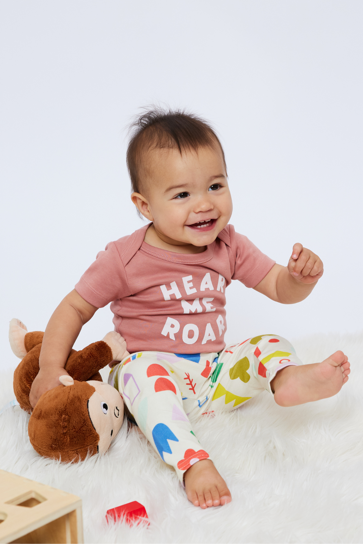 Baby & Kid Organic Leggings - Doodles