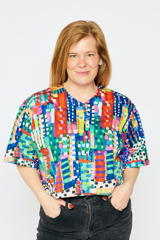 Grown-up Cropped Top - Blooming