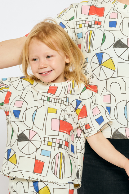 Baby & Kid Organic Boxy Tee - Swiss Fam
