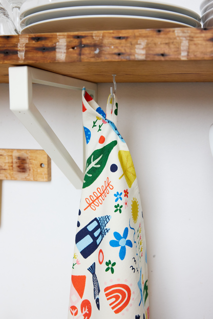 Organic Cotton Tea Towel - Maximum Folk
