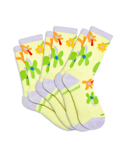 Organic Cotton Grown-up Socks - Bloom