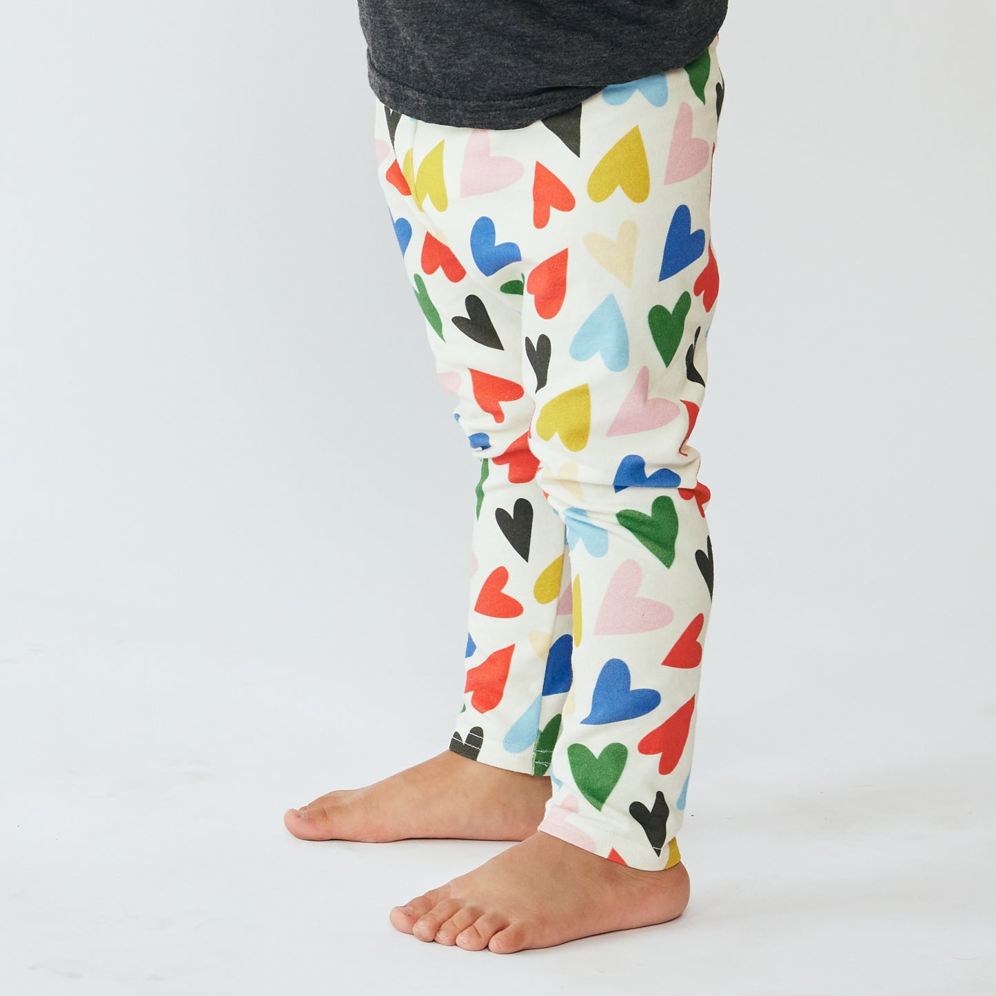 Baby & Kid Organic Leggings - Love You