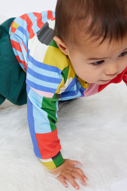 Baby & Toddler Pullover Top - Window Stripes