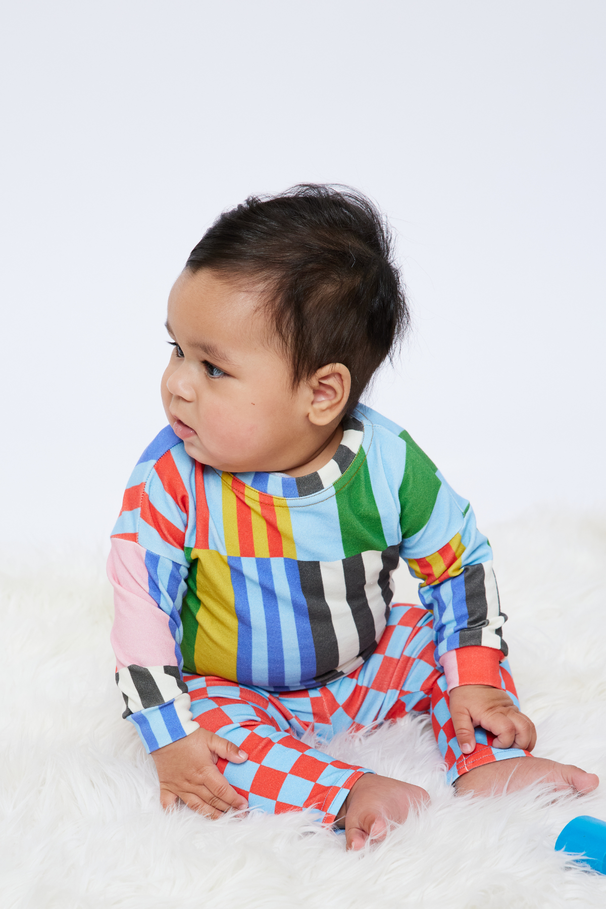 Baby & Toddler Pullover Top - Window Stripes