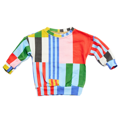 Baby & Toddler Pullover Top - Window Stripes