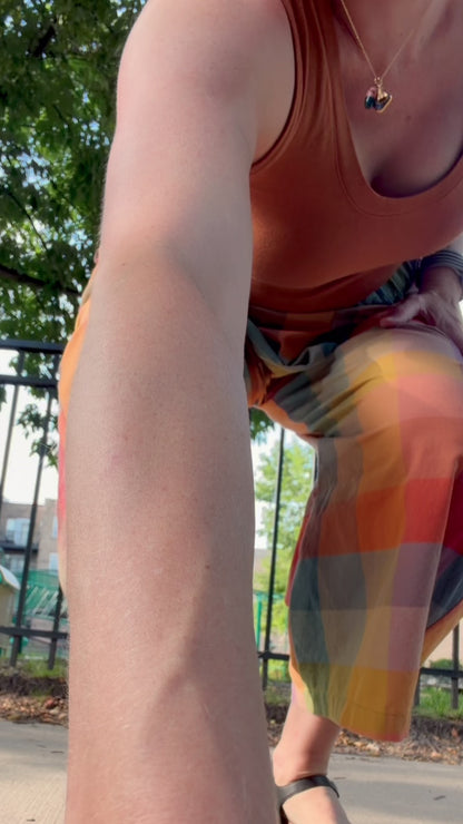 Grown-up Statement Pants - Golden Hour