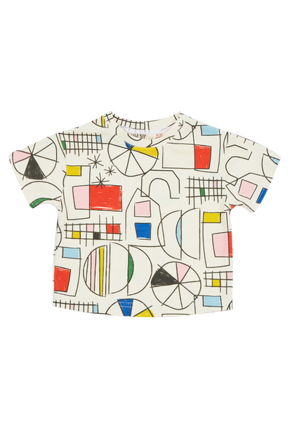 Baby & Kid Organic Boxy Tee - Swiss Fam