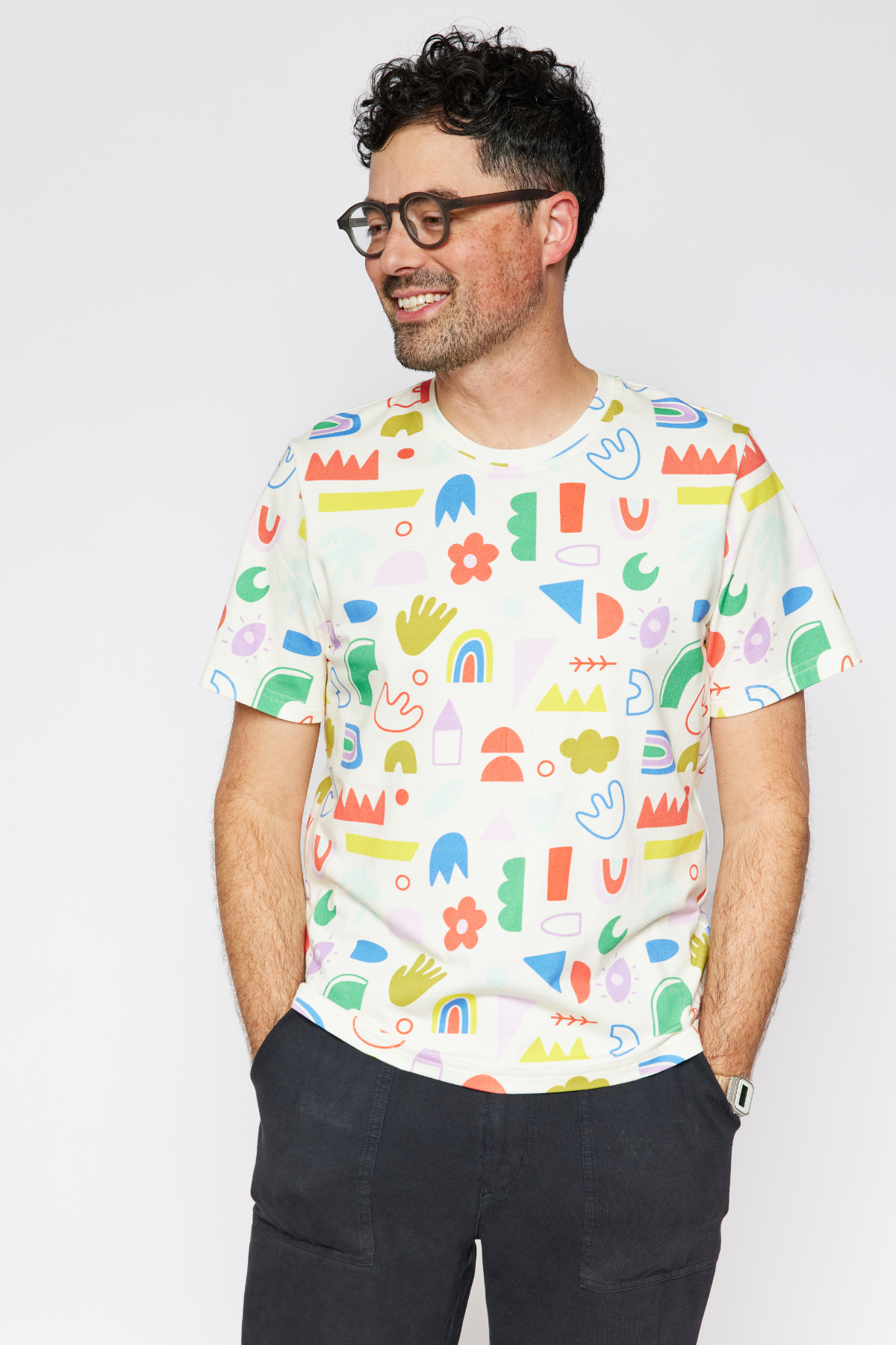 Grown-up Unisex T-shirt - Doodles