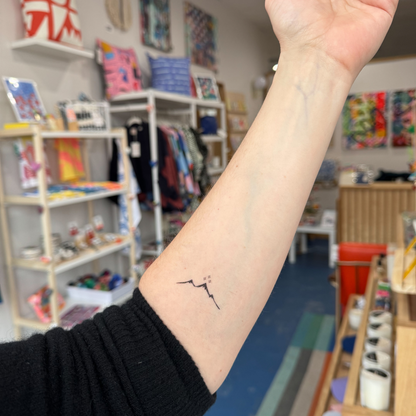 City of Starlight Temporary Tattoo