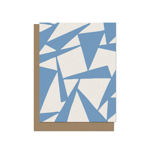 Connecting Triangles Card - Blank Inside