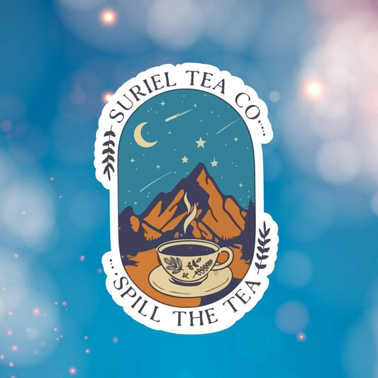 Spill The Tea Sticker: