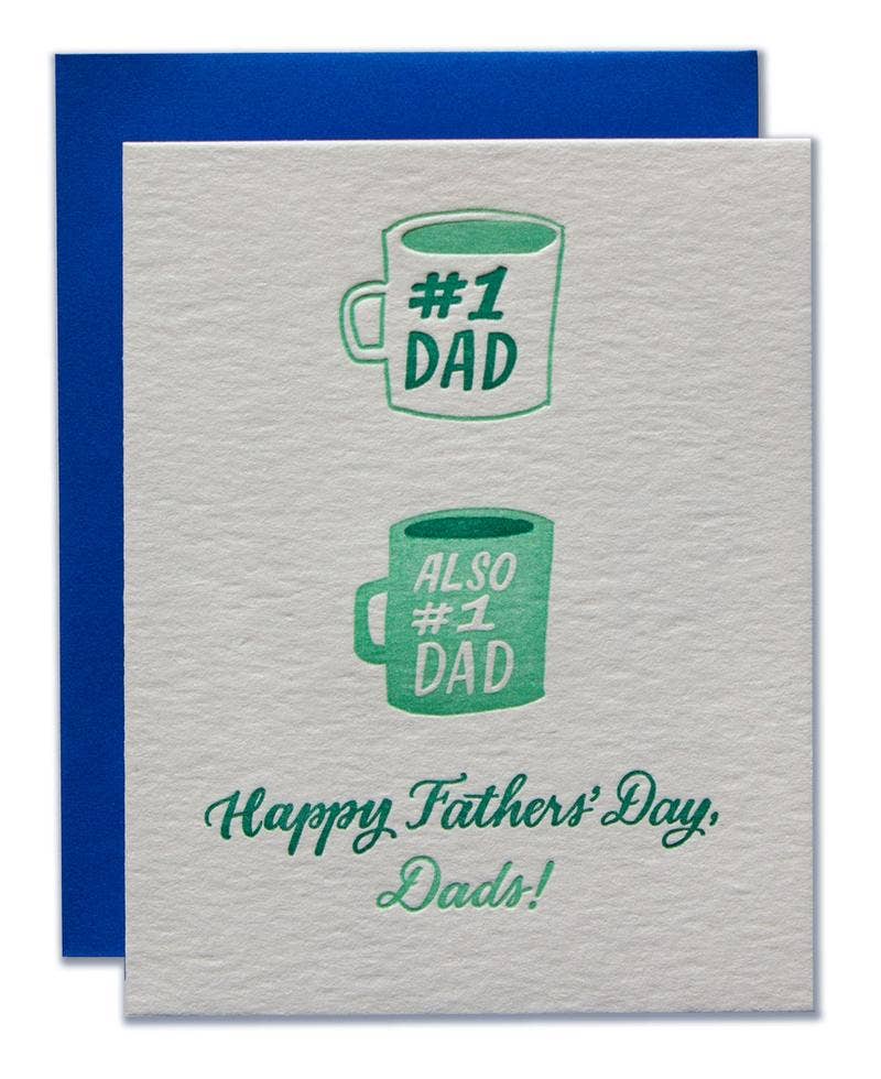 #1 Dads Card LGBTQ Father's Day