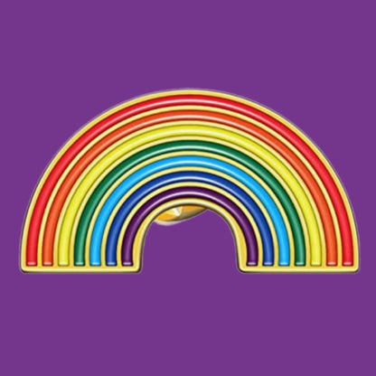 Rainbow Enamel Pin