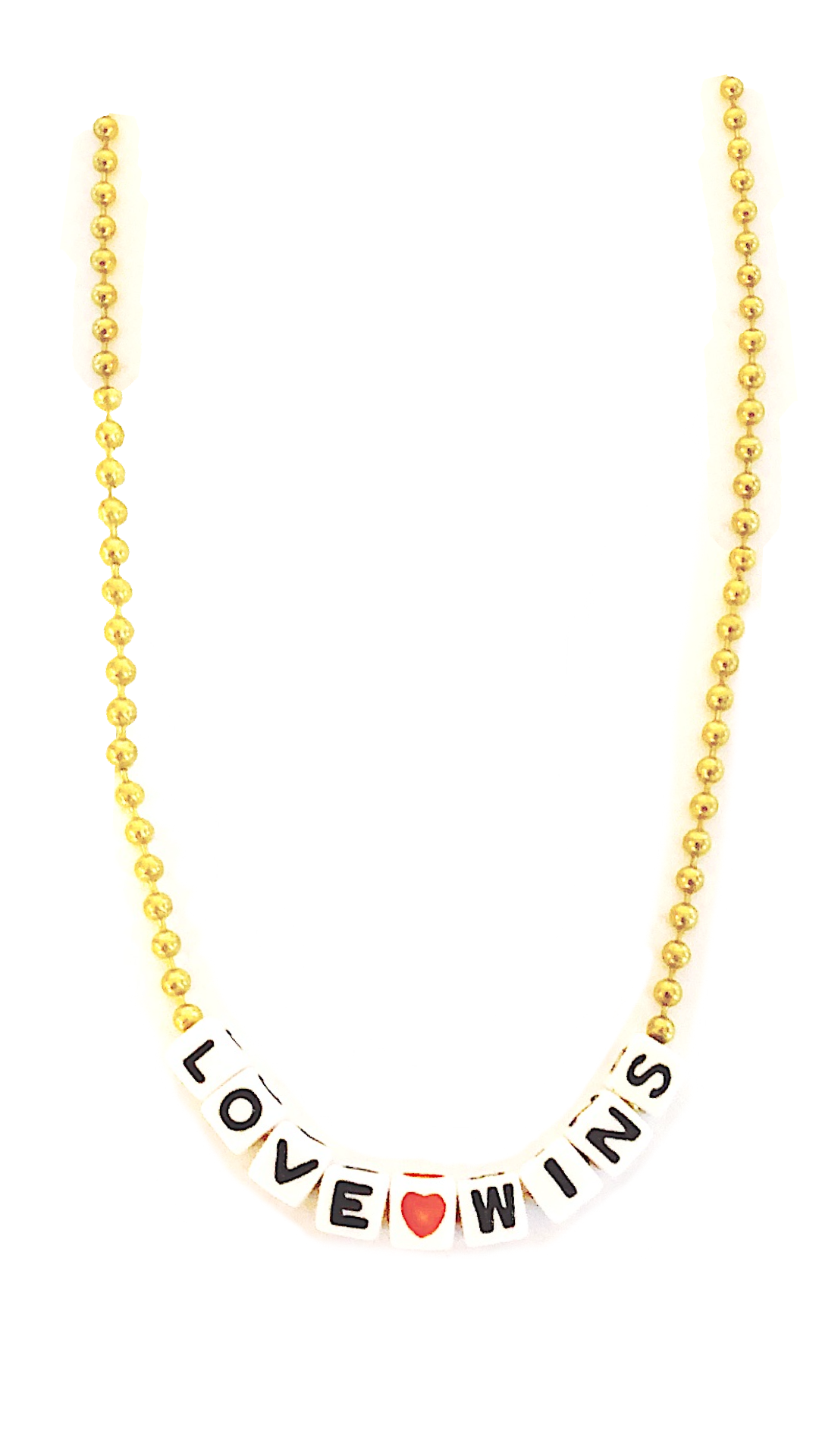 "LOVE WINS" Necklace