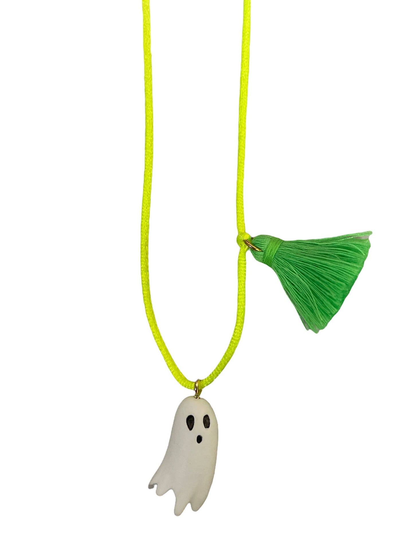 "Glow In The Dark Ghost" Necklace