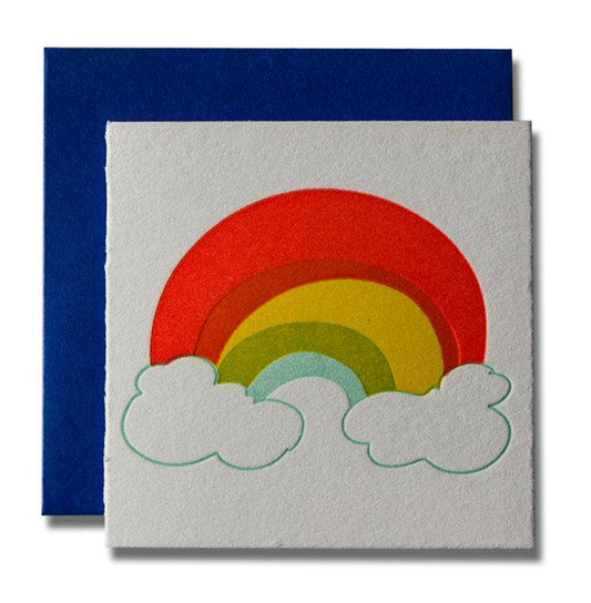 Rainbow Tiny Card - Blank Inside