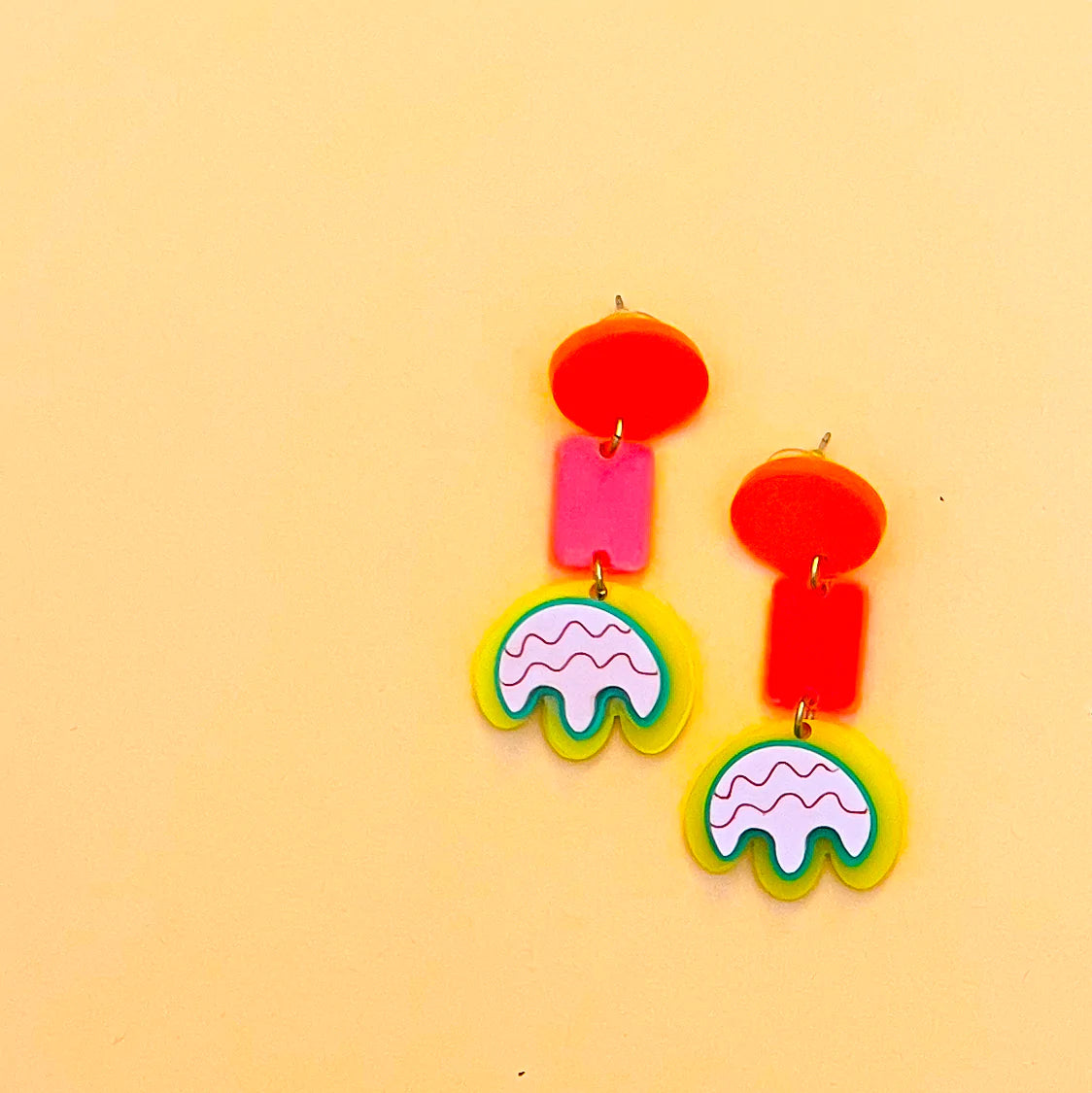 khromophilia - tulip garden earrings
