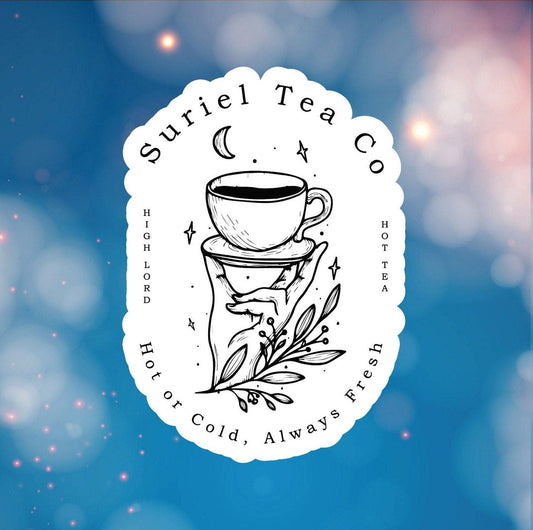 Suriel Tea - Hot or Cold - Always Fresh Sticker