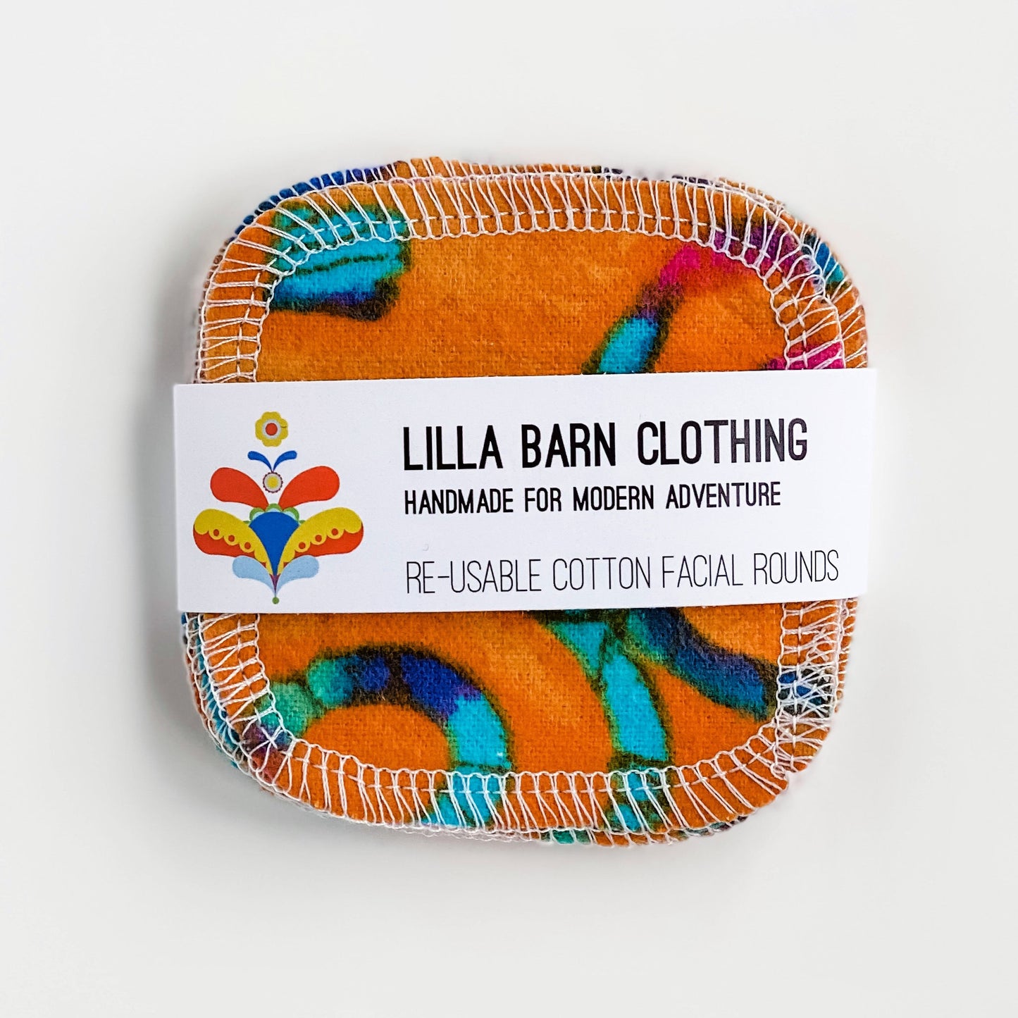Lilla Barn Clothing Sustainable Re-usable Cotton Facial Rounds 