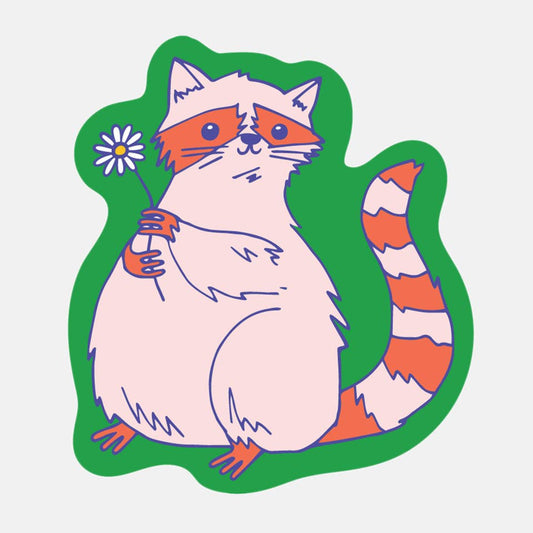 Raccoon Sticker