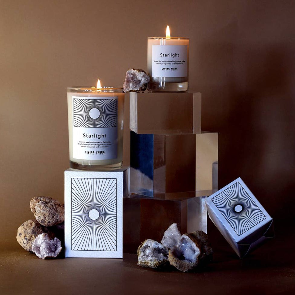 Starlight: Jasmine, Cedarwood + Amber Candle