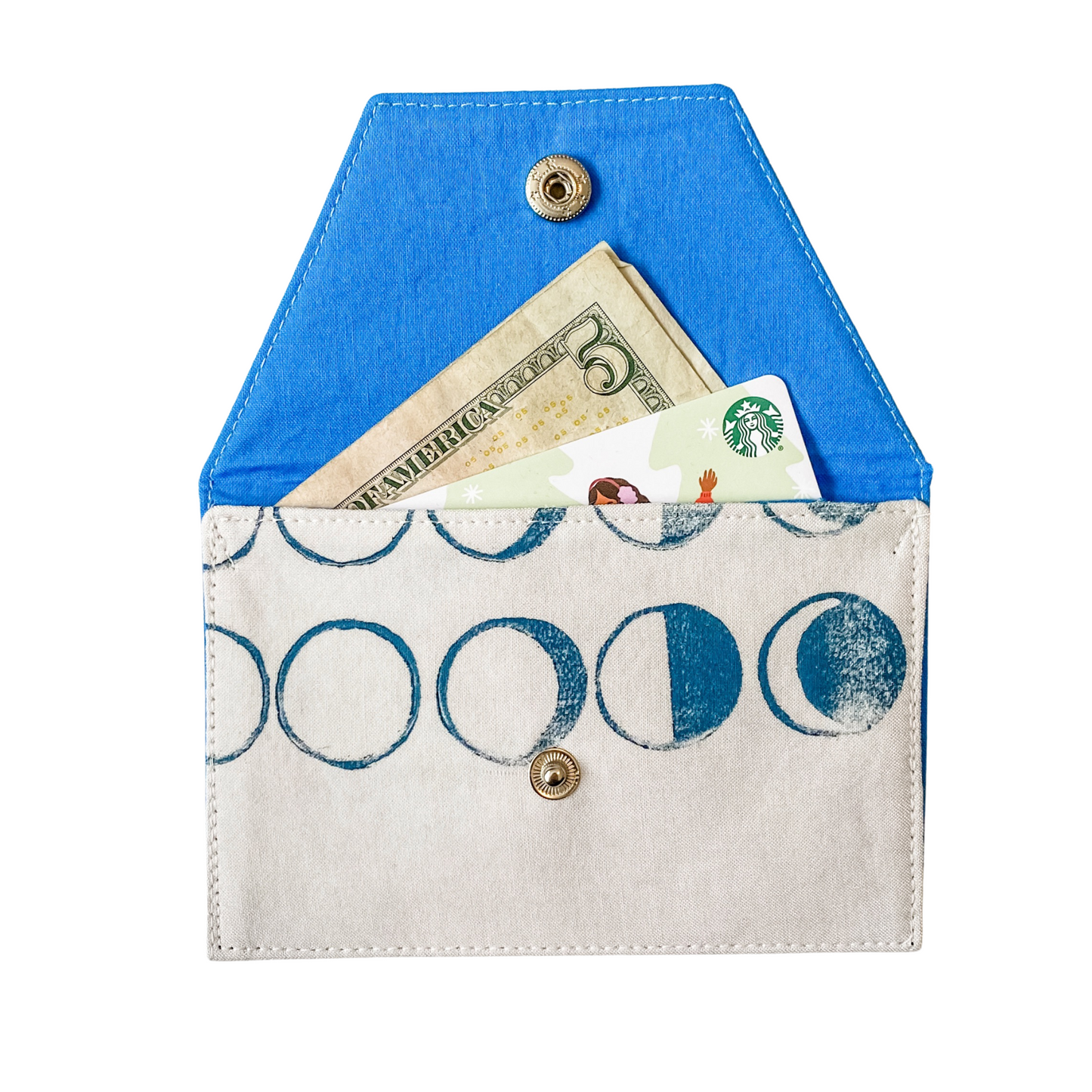 Mini Wallet - Blue Moon