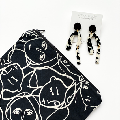 Zipper Pouch - Oh Lady