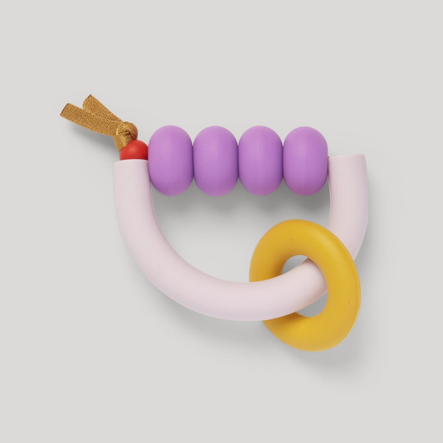 January Moon - Plum Arch Ring Teether