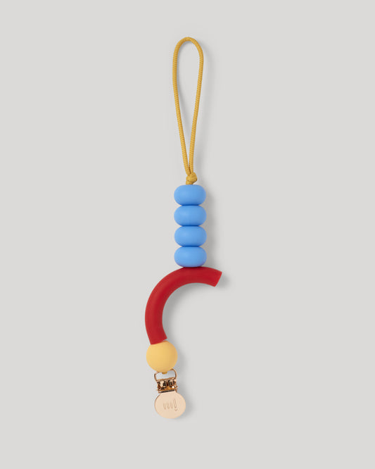January Moon - Primary Arch Pacifier Clip